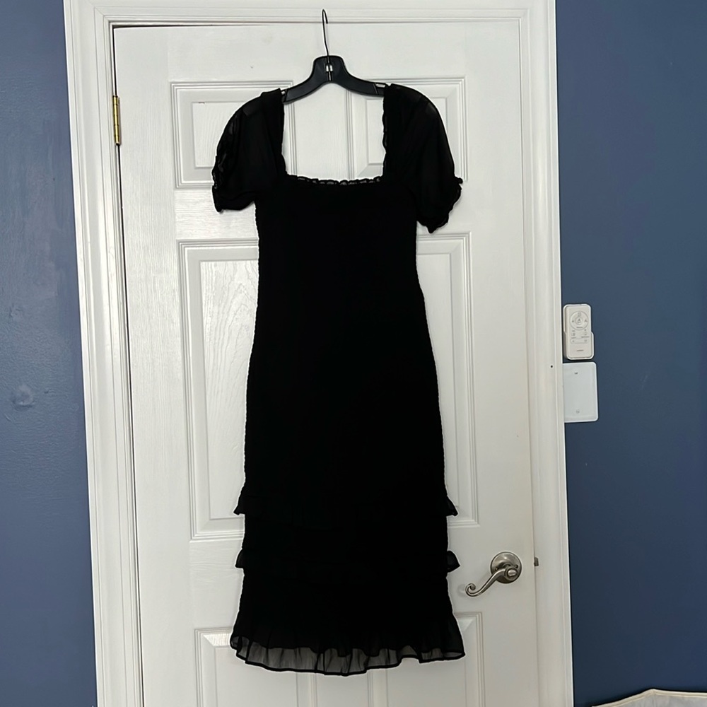 Abercrombie & Fitch Body Con Midi Dress